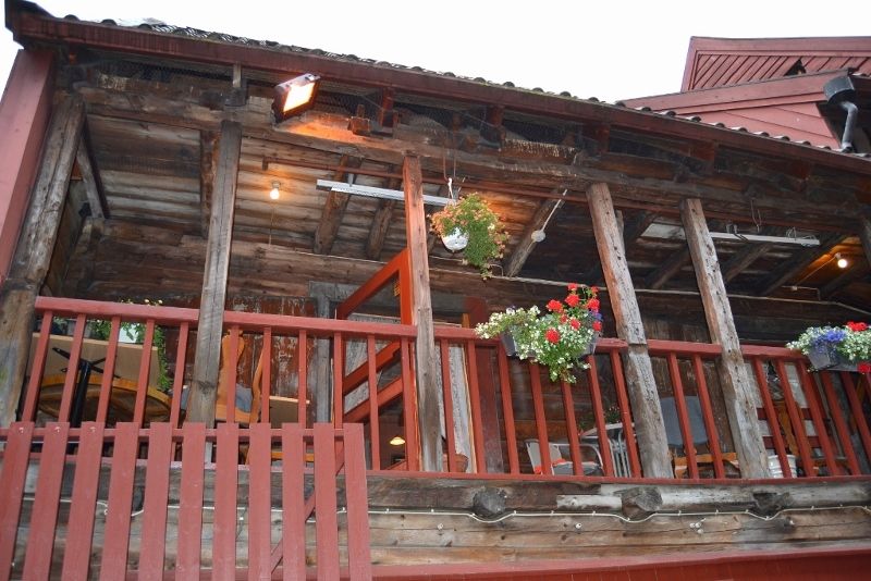 Detalle de una de las casas medievales Qué ver en Bergen, la joya hanseática