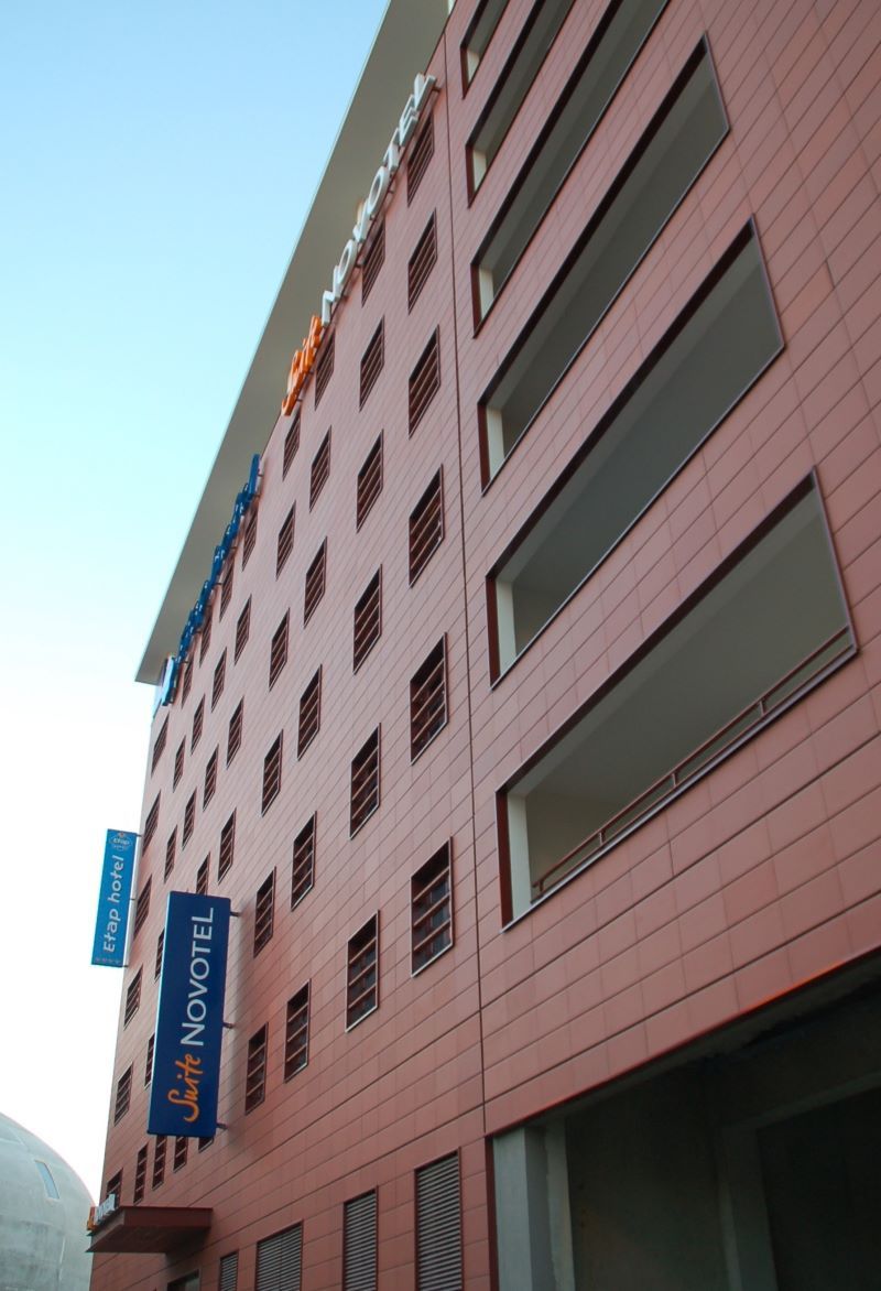 Fachada del Novotel Suites Perpignan Centre