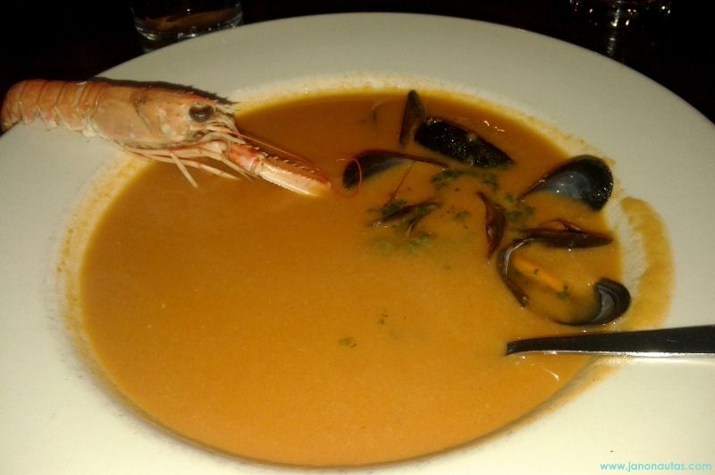 Sopa de pescado del Seaforth Inn Escocia etapa 7: de Thurso a Ullapool