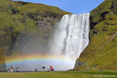 Las cataratas de Skogafoss Islandia (día 3): cataratas y volcanes