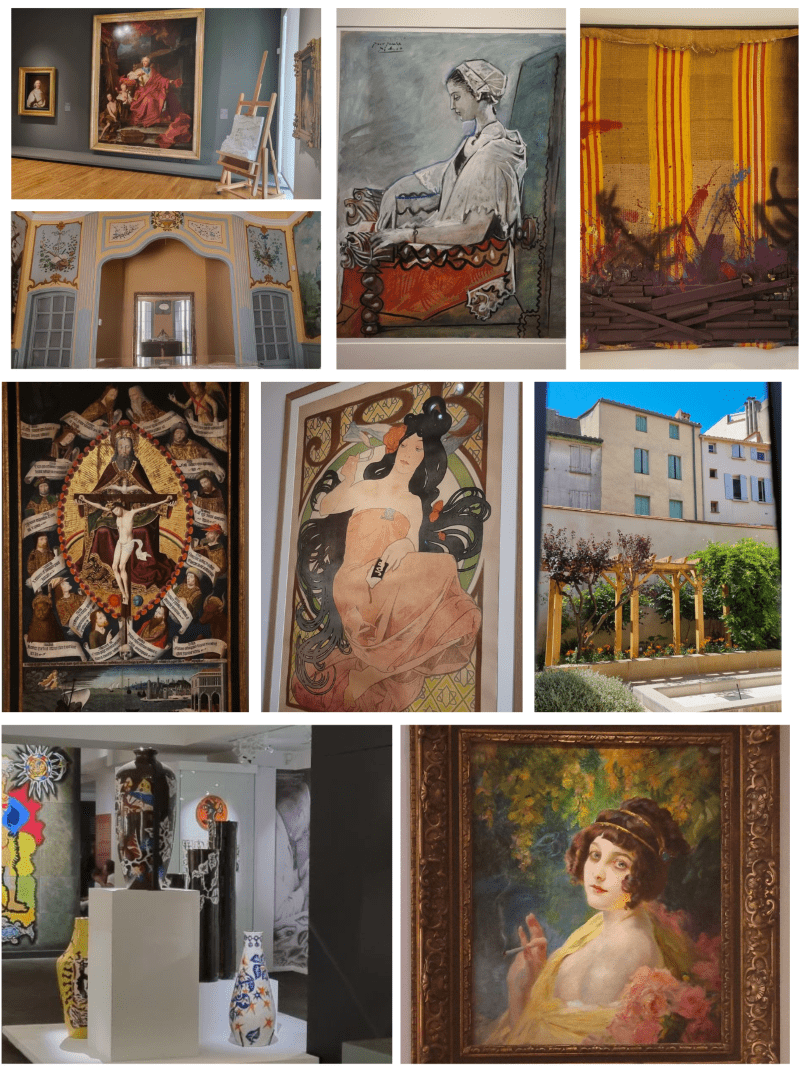 Colección de obras del Musée Hyacinthe-Rigaud de Perpignan