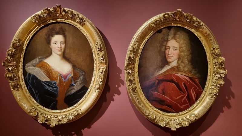 Retratos de la nobleza en el Musée Hyacinthe-Rigaud de Perpignan